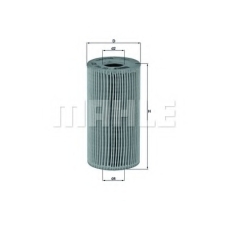 OX 441D MAHLE Масляный фильтр