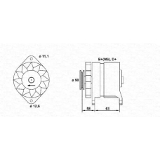 943321099010 MAGNETI MARELLI Генератор
