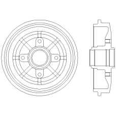 MBD056 MINTEX Тормозной барабан