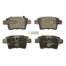 BD S854P STARLINE Комплект тормозных колодок, дисковый тормоз