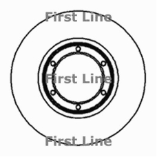 FBD230 FIRST LINE Тормозной диск