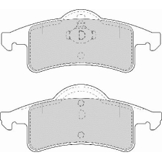 FD6954A NECTO Комплект тормозных колодок, дисковый тормоз