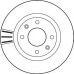 562128B BENDIX Тормозной диск