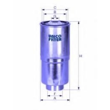 FI 8168/1 UNICO FILTER Топливный фильтр