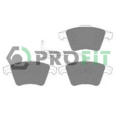 5000-1642 C PROFIT Комплект тормозных колодок, дисковый тормоз