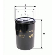WL7123 WIX Масляный фильтр