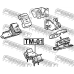TM-01 FEBEST Подвеска, двигатель