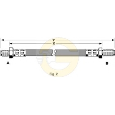 9003143 GIRLING Тормозной шланг