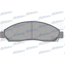 AC873381D AC Delco Комплект тормозных колодок, дисковый тормоз