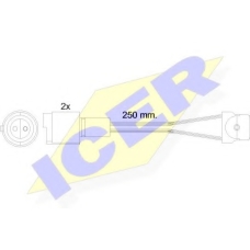 610091 E C ICER Сигнализатор, износ тормозных колодок