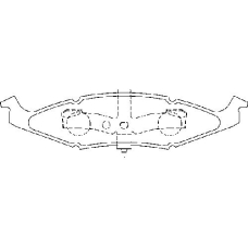 MDB1788 MINTEX Комплект тормозных колодок, дисковый тормоз