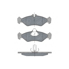 SP 301 PR SCT Комплект тормозных колодок, дисковый тормоз