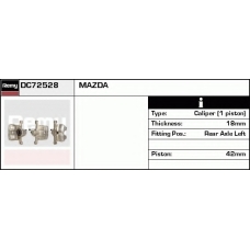 DC72528 DELCO REMY Тормозной суппорт