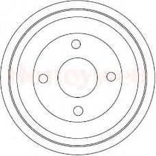 329198B BENDIX Тормозной барабан