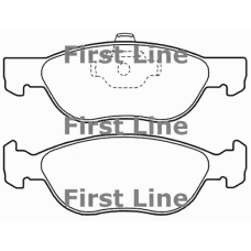 FBP3491 FIRST LINE Комплект тормозных колодок, дисковый тормоз