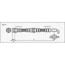 8150 50109 TRISCAN Тормозной шланг