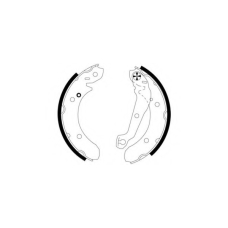 8DB 355 000-141 HELLA PAGID Комплект тормозных колодок