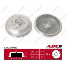 C6G008ABE ABE Тормозной барабан