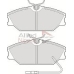 ADB11184 COMLINE Комплект тормозных колодок, дисковый тормоз