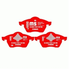 13-0463-7110-2-SET-MS MASTER-SPORT Комплект тормозных колодок, дисковый тормоз