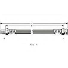 PHB215 TRW Тормозной шланг