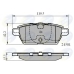 CBP01514 COMLINE Комплект тормозных колодок, дисковый тормоз