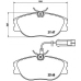 P 23 066 BREMBO Комплект тормозных колодок, дисковый тормоз