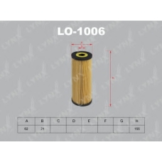 LO-1006 LYNX Фильтр масляный