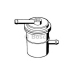 0 986 450 137 BOSCH Топливный фильтр