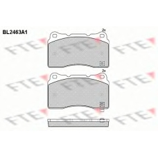 BL2463A1 FTE Комплект тормозных колодок, дисковый тормоз