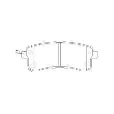 FP1510 FIT Комплект тормозных колодок, дисковый тормоз