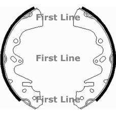FBS167 FIRST LINE Комплект тормозных колодок