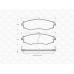 363702160506 MAGNETI MARELLI Комплект тормозных колодок, дисковый тормоз
