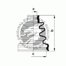QJB975 QH Benelux Комплект пылника, приводной вал