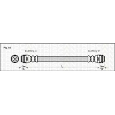 8150 29224 TRISCAN Тормозной шланг