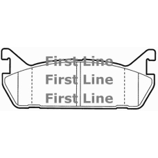 FBP1565 FIRST LINE Комплект тормозных колодок, дисковый тормоз