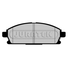 JCP1263 JURATEK Комплект тормозных колодок, дисковый тормоз