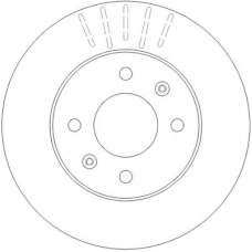562273BC BENDIX Тормозной диск