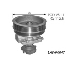 LAWP0847 TRW Водяной насос