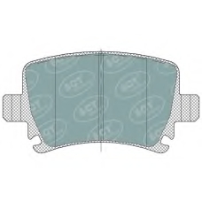 SP 321 PR SCT Комплект тормозных колодок, дисковый тормоз