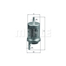KL 176/6D KNECHT Топливный фильтр