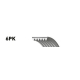 6PK1070<br />GATES<br />Поликлиновой ремень