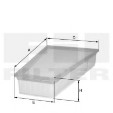 HP 2137 A FIL FILTER Воздушный фильтр