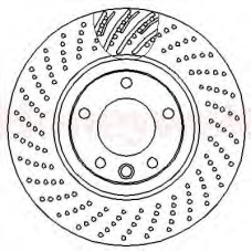 562359B BENDIX Тормозной диск