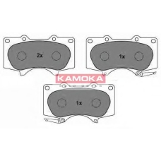 JQ101111 KAMOKA Комплект тормозных колодок, дисковый тормоз