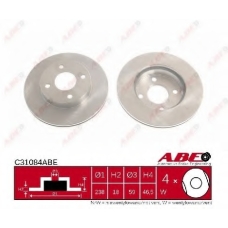 C31084ABE ABE Тормозной диск
