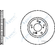 DSK2464 APEC Тормозной диск