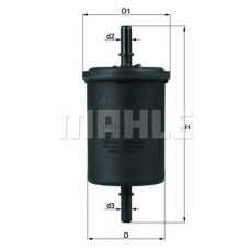 KL 416/1 MAHLE Топливный фильтр