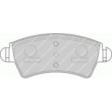 T0610272 RAMEDER Комплект тормозных колодок, дисковый тормоз