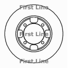 FBD385 FIRST LINE Тормозной диск